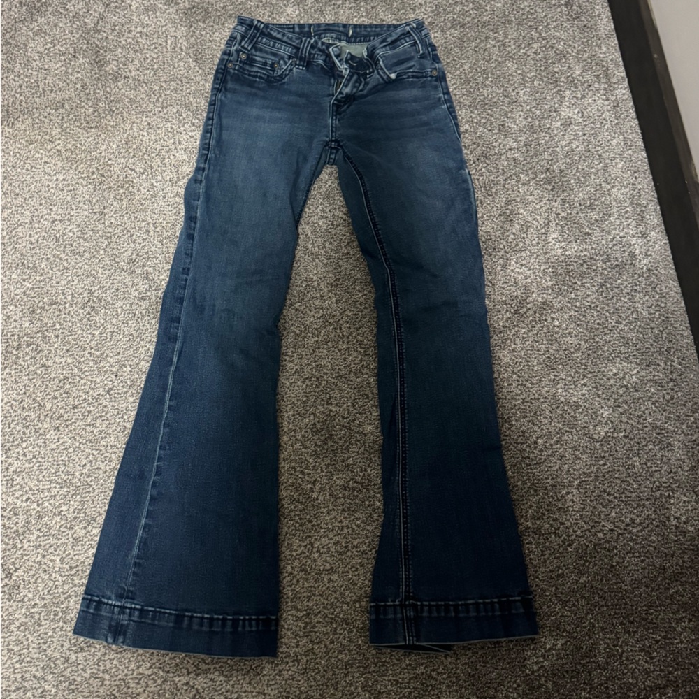 Rock N Roll Mid Rise Extra Stretch Trousers. 24x30